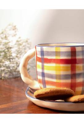 Bela- cup and saucer set - stoneware ceramics 3