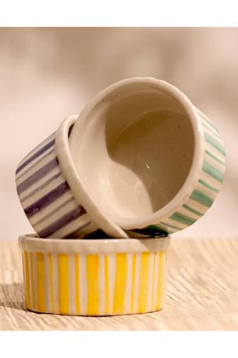 Amara- ramekin bowls (set of3) - stoneware ceramics