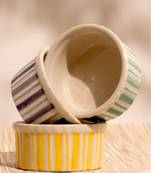 Amara- ramekin bowls (set of3) - stoneware ceramics