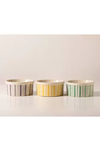 Amara- ramekin bowls (set of3) - stoneware ceramics