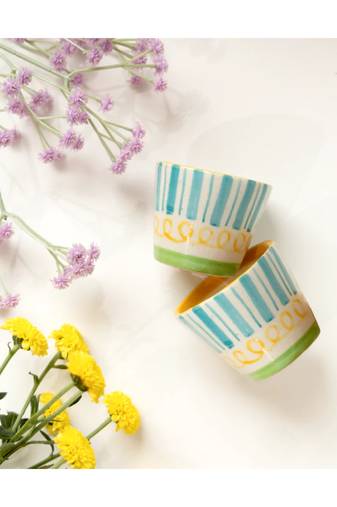Rooh- shot glasses (set of2) - stoneware ceramics