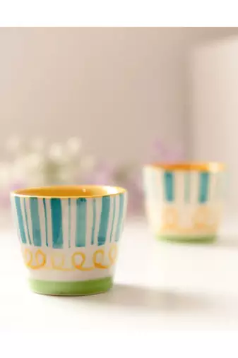 Rooh- shot glasses (set of2) - stoneware ceramics