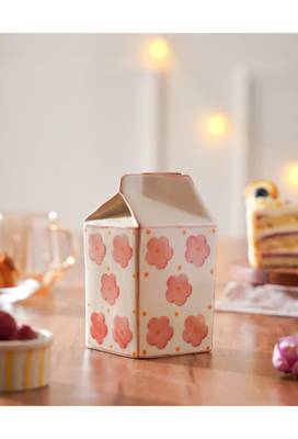 Aboli- milk carton shaped vase ( jug) - stoneware ceramics 3