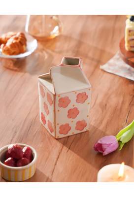 Aboli- milk carton shaped vase ( jug) - stoneware ceramics 4