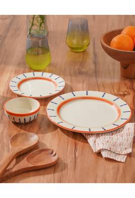 Parijat- dinnerware set of 3 -stoneware ceramics 3