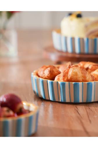 Pari- serving bowl set of 4 -stoneware ceramics