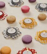 Imara- set of 3 tealight holders - stoneware ceramics