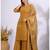 Mustard Handwork kurta and Palazzo with dupatta set stitched