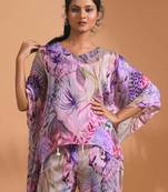 Light multicolour  printed coset