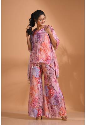 Light multicolour  printed coset 4