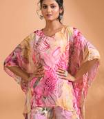 Light multicolour  printed coset