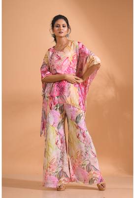 Light multicolour  printed coset 3