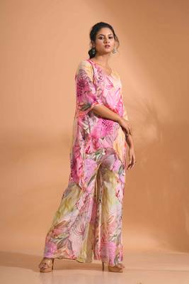 Light multicolour  printed coset 4