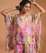 Light multicolour  printed coset