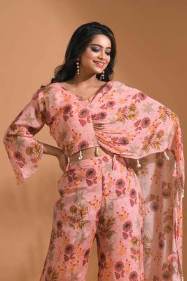 Multi coset with stylish dupatta with printed 2