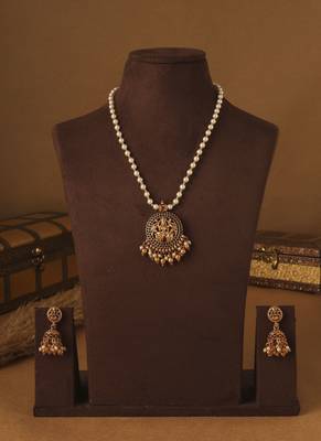 Gold gold plated alloy necklace sets 5