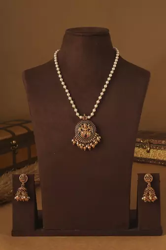 Gold gold plated alloy necklace sets