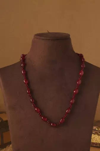 Crimson Harmony Necklace