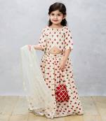 Jaipury block print sphosticated ghaghra choli