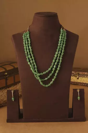 Mint Mist Cascade Necklace