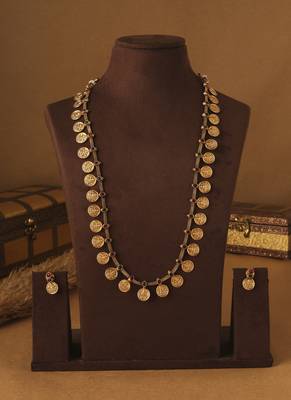 Gold plated alloy necklace sets 6
