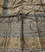 Bhagalpuri Banswada Saree With Buta Blouse Piece