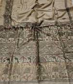 Bhagalpuri Banswada Saree With Buta Blouse Piece