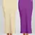 Trendmalls Solid Nylon Soft Petticoat Skirts for Women Saree Shape Wear 2 Piece