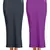 Trendmalls Solid Nylon Soft Petticoat Skirts for Women Saree Shape Wear 2 Piece