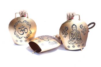 Om,ganesha & buddha bell 1