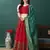 Red Woven Jacquard Lehenga Choli