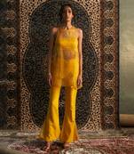 Marigold organza co-ord set