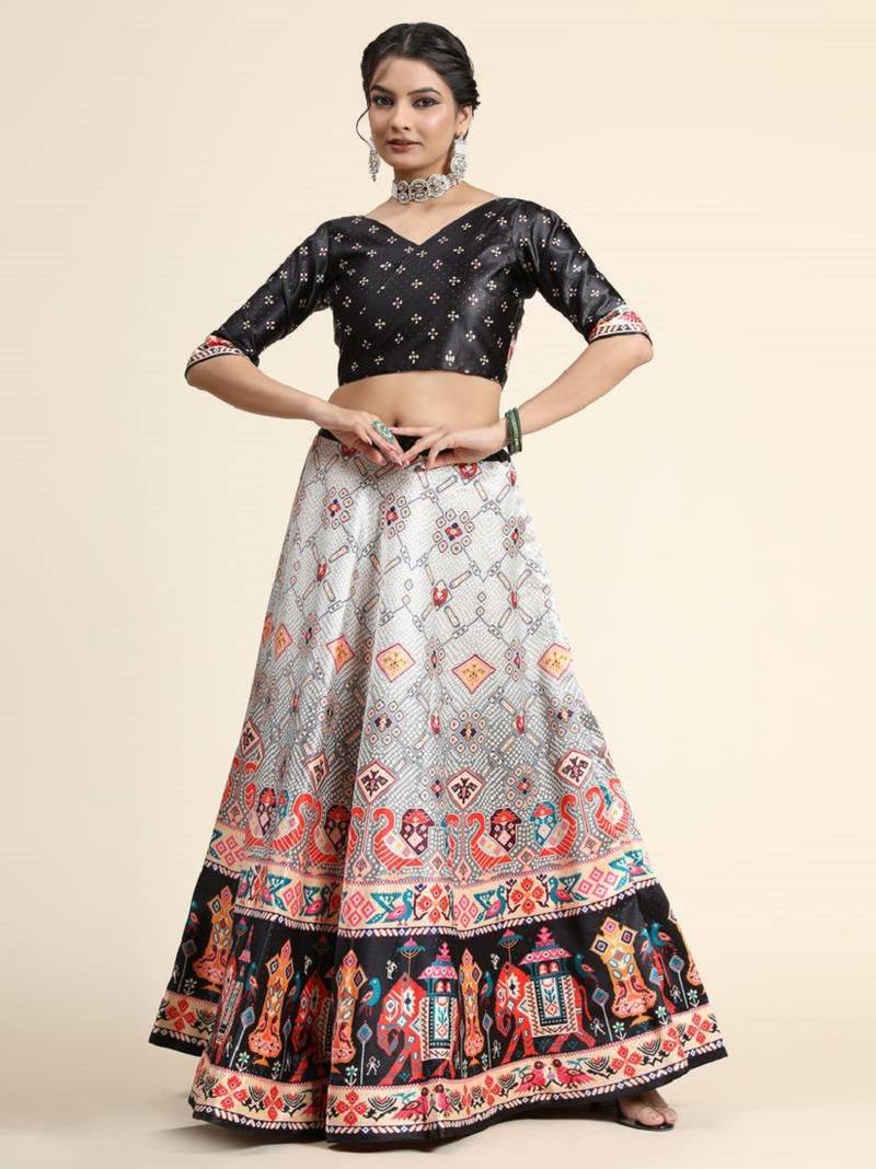 Multicolor Navratri Lehenga Choli for Women
