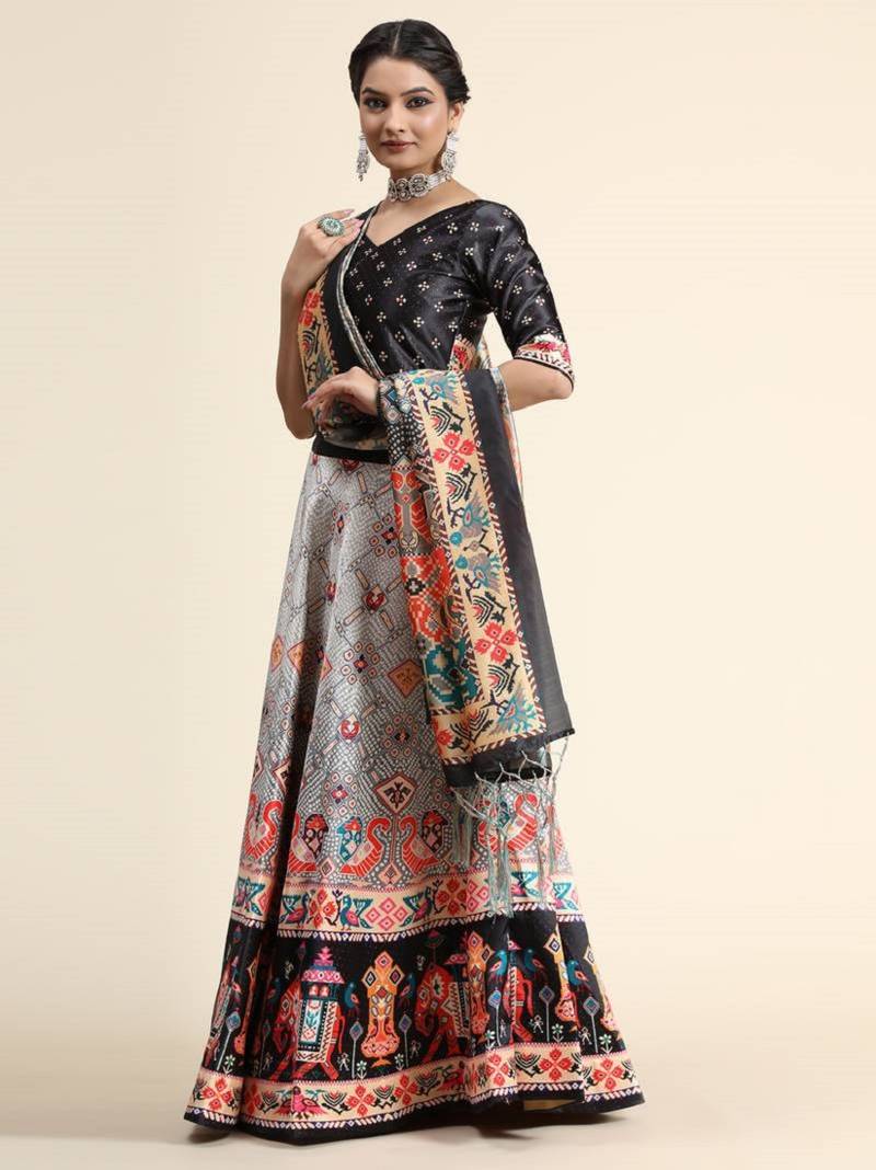 Multicolor Navratri Lehenga Choli for Women
