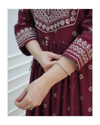 Rayon kurti with pant and dupatta 3