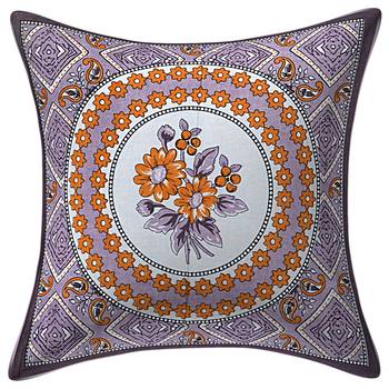 Aj home traditional jaipuri 100% cotton diwan set (set of 8) 3