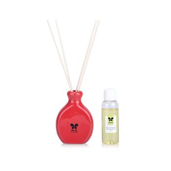 Iris new apple cinnamon fragances reed diffuser set with oil 45ml with ceramic pot & diffuser stick 4