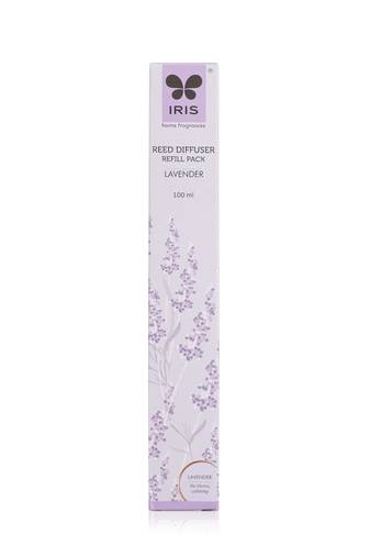 Iris reed diffuser refill pack lavender fragrance 100ml