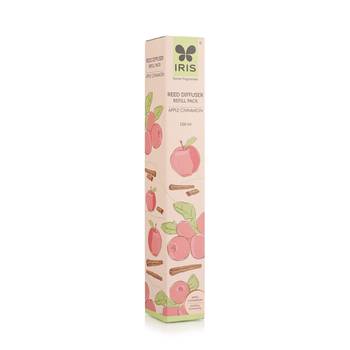 Iris reed diffuser refill pack apple cinnamon fragrance 100ml 3