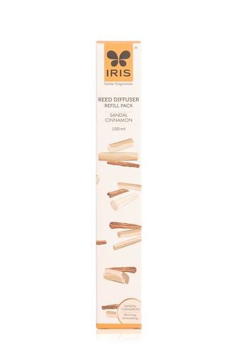 Iris sandal cinnamon reed diffuser refill pack  100ml  