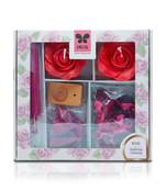 Iris rose candle incense stick & potpourri fragrance gift set