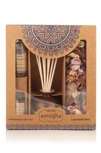 Amogha lavender khus fragrance giftset