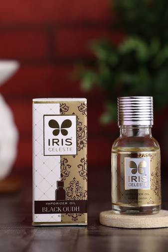 Iris celeste fragrance vaporizer oil fragrance- black oudh  15ml