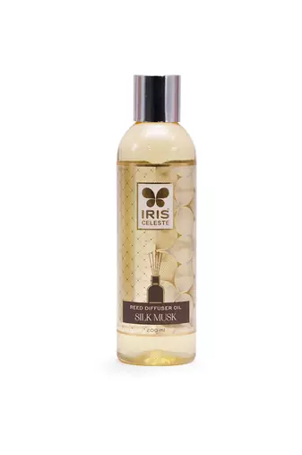 Iris celeste reed diffuser oil fragrance- silk musk  200ml