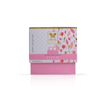 Iris celeste apothcary jar candle fragrance fleur  variant kenzo  225g 8oz pearl collection 3