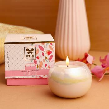 Iris celeste matka candle fragrance fleur  variant kenzo  145g 5oz pearl collection 1