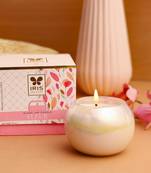 Iris celeste matka candle fragrance fleur  variant kenzo  145g 5oz pearl collection