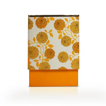 Iris celeste hurricane candle fragrance choco orange 285g 10oz gold collection 4