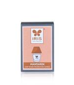 Iris home fragrances mandarin lamp shade candle- 100gm- burn time 24hrs