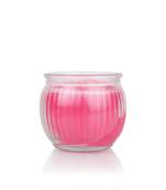 Iris homefragrances ribbed jar candle- 110g - fragrance damask rose(set of 2)